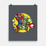 Dino Jockey-None-Matte-Poster-zascanauta