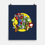 Dino Jockey-None-Matte-Poster-zascanauta