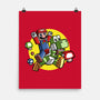 Dino Jockey-None-Matte-Poster-zascanauta