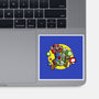 Dino Jockey-None-Glossy-Sticker-zascanauta