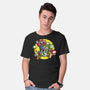 Dino Jockey-Mens-Basic-Tee-zascanauta