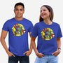 Dino Jockey-Unisex-Basic-Tee-zascanauta