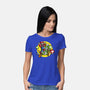 Dino Jockey-Womens-Basic-Tee-zascanauta