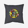 Dino Jockey-None-Removable Cover w Insert-Throw Pillow-zascanauta