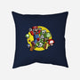 Dino Jockey-None-Removable Cover w Insert-Throw Pillow-zascanauta