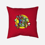 Dino Jockey-None-Removable Cover w Insert-Throw Pillow-zascanauta