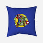 Dino Jockey-None-Removable Cover w Insert-Throw Pillow-zascanauta