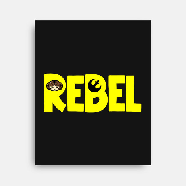 Rebel Leia-None-Stretched-Canvas-krisren28