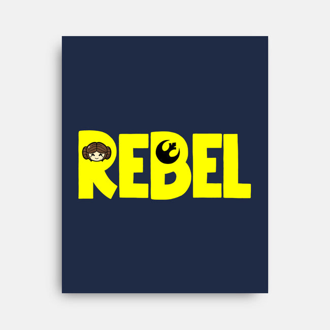 Rebel Leia-None-Stretched-Canvas-krisren28