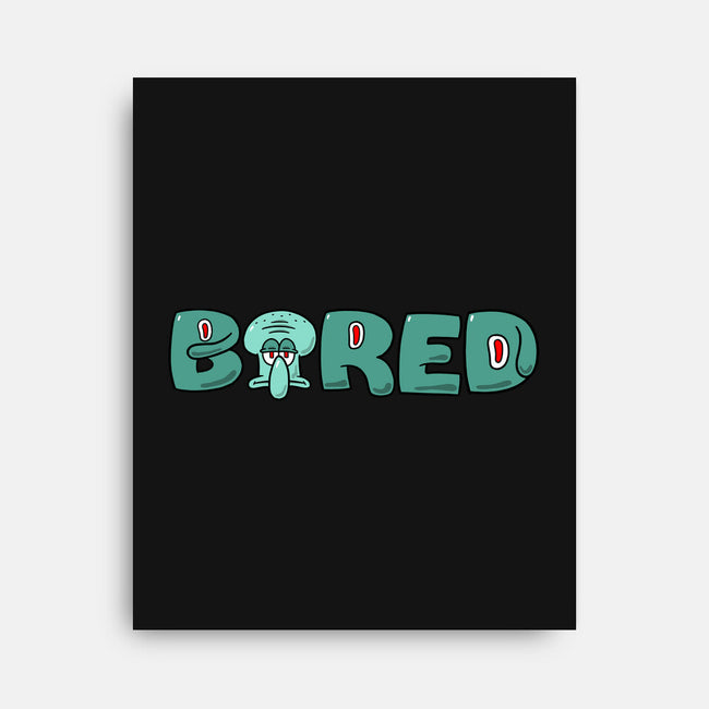 Bored Squid-None-Stretched-Canvas-krisren28