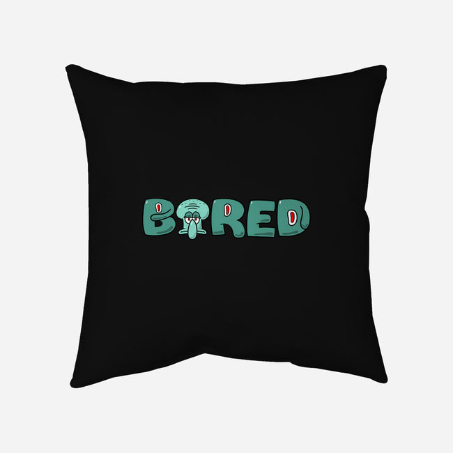 Bored Squid-None-Removable Cover w Insert-Throw Pillow-krisren28