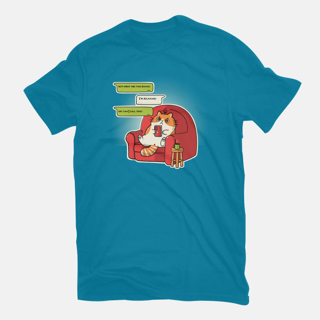 Relax At Home-Womens-Basic-Tee-Freecheese