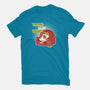 Relax At Home-Womens-Fitted-Tee-Freecheese