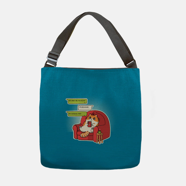 Relax At Home-None-Adjustable Tote-Bag-Freecheese