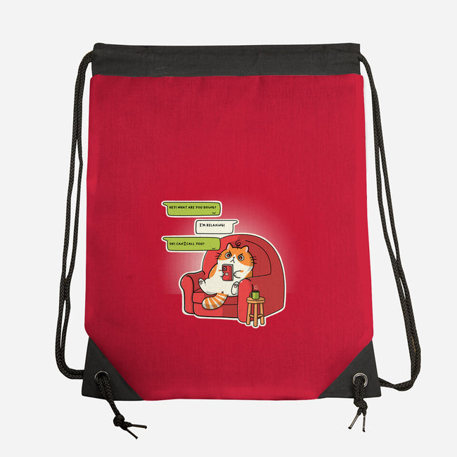 Relax At Home-None-Drawstring-Bag-Freecheese