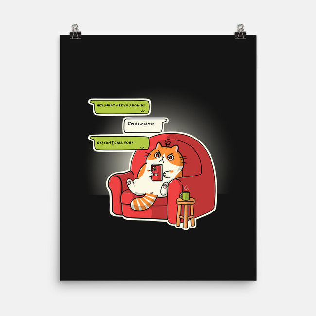 Relax At Home-None-Matte-Poster-Freecheese