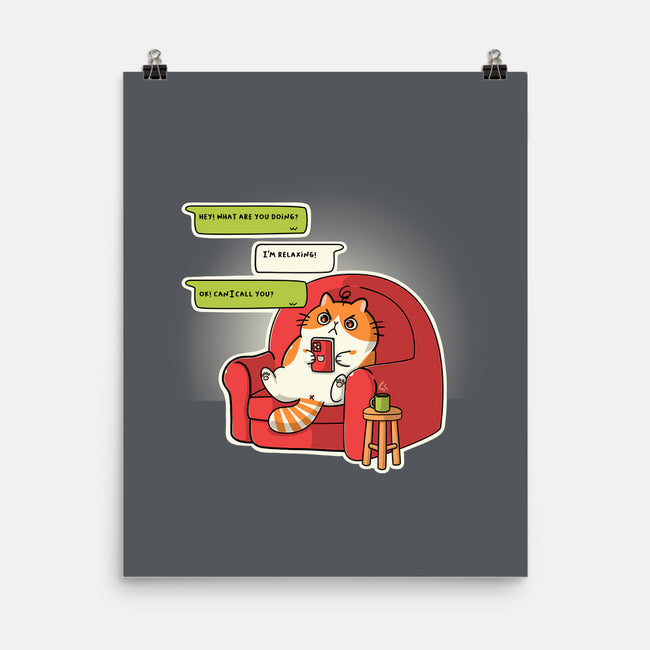 Relax At Home-None-Matte-Poster-Freecheese