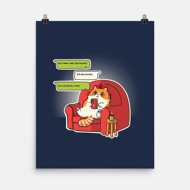 Relax At Home-None-Matte-Poster-Freecheese