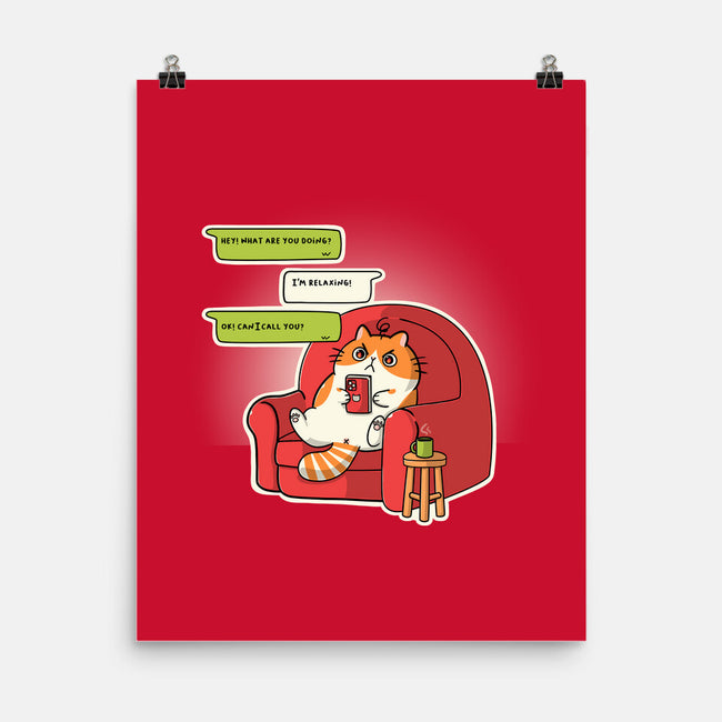 Relax At Home-None-Matte-Poster-Freecheese