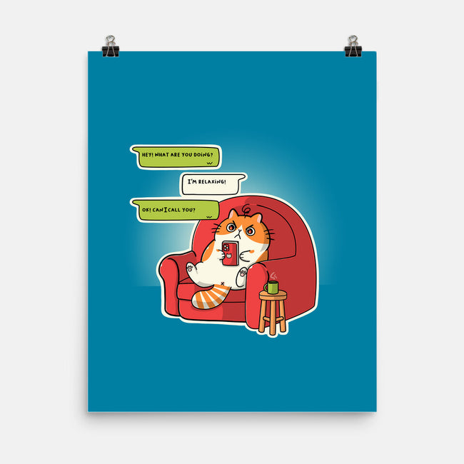 Relax At Home-None-Matte-Poster-Freecheese
