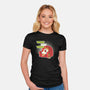 Relax At Home-Womens-Fitted-Tee-Freecheese