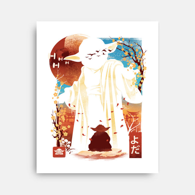 Legendary Jedi Master-None-Stretched-Canvas-dandingeroz