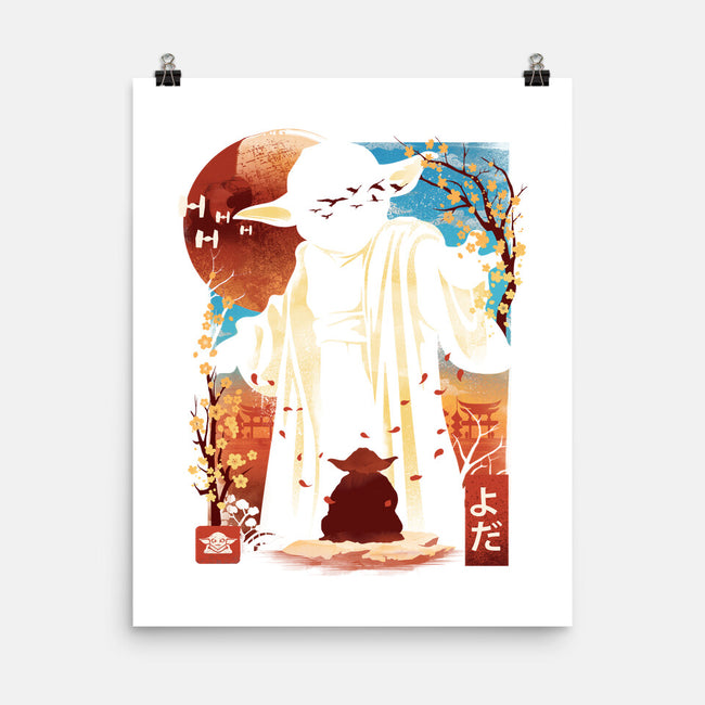 Legendary Jedi Master-None-Matte-Poster-dandingeroz