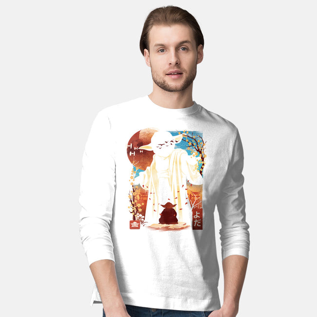 Legendary Jedi Master-Mens-Long Sleeved-Tee-dandingeroz