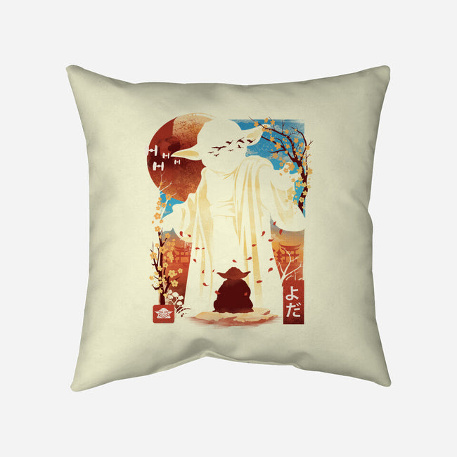 Legendary Jedi Master-None-Removable Cover w Insert-Throw Pillow-dandingeroz