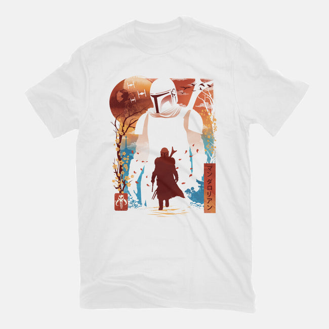 Lone Gunfighter-Womens-Fitted-Tee-dandingeroz