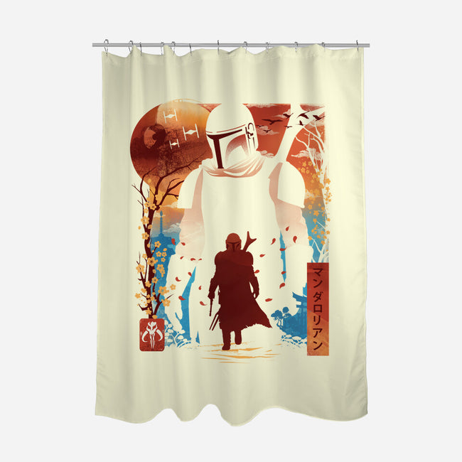 Lone Gunfighter-None-Polyester-Shower Curtain-dandingeroz