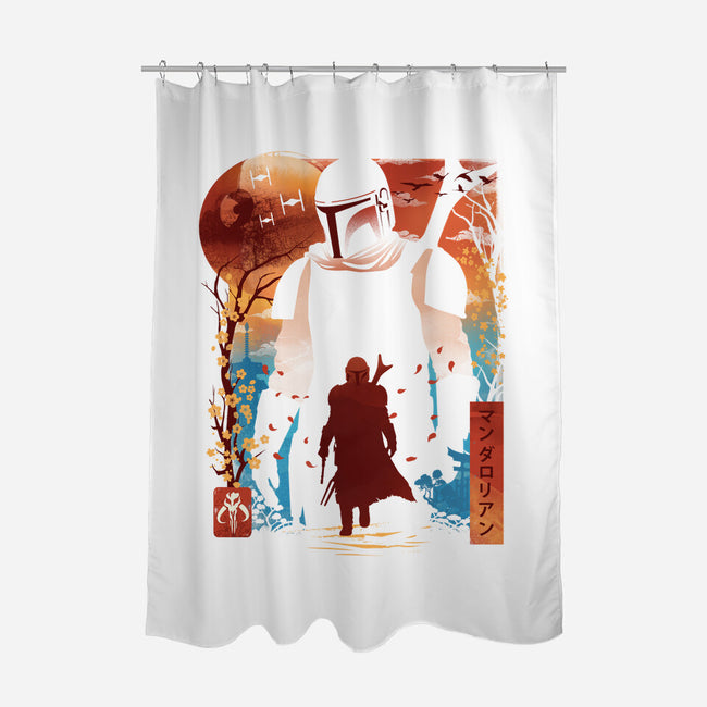 Lone Gunfighter-None-Polyester-Shower Curtain-dandingeroz
