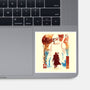 Lone Gunfighter-None-Glossy-Sticker-dandingeroz