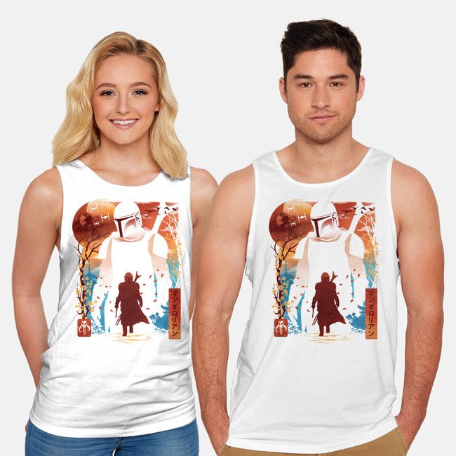 Lone Gunfighter-Unisex-Basic-Tank-dandingeroz