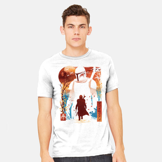 Lone Gunfighter-Mens-Heavyweight-Tee-dandingeroz