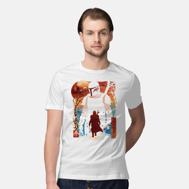 Lone Gunfighter-Mens-Premium-Tee-dandingeroz
