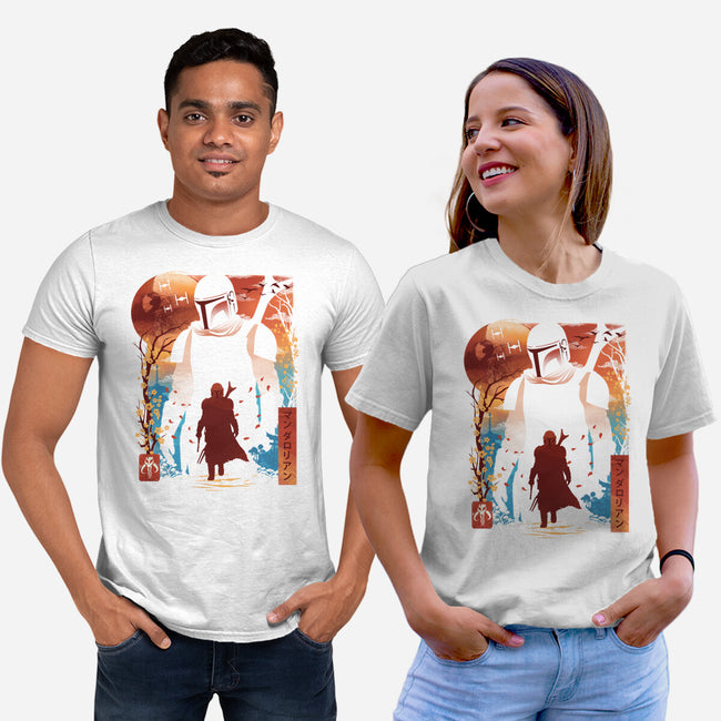 Lone Gunfighter-Unisex-Basic-Tee-dandingeroz