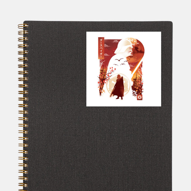 Lord Vader-None-Glossy-Sticker-dandingeroz
