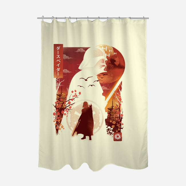 Lord Vader-None-Polyester-Shower Curtain-dandingeroz