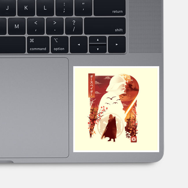 Lord Vader-None-Glossy-Sticker-dandingeroz