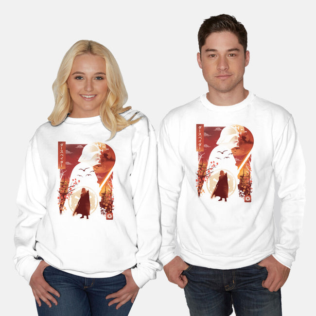 Lord Vader-Unisex-Crew Neck-Sweatshirt-dandingeroz