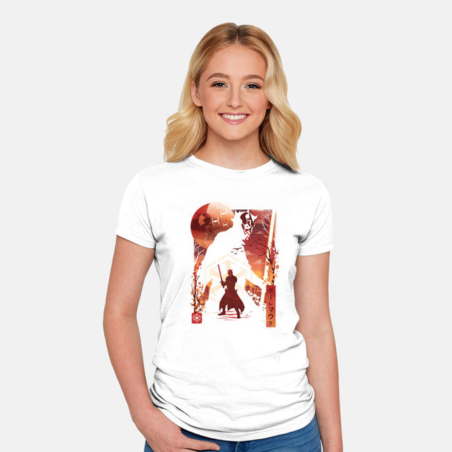 Sith Lord-Womens-Fitted-Tee-dandingeroz