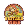 Vintage Beagle-Womens-Fitted-Tee-kg07