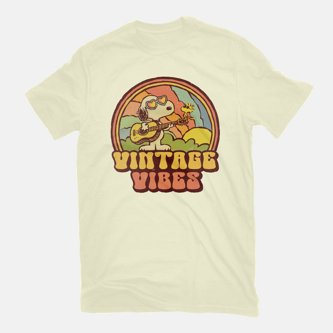 Vintage Beagle-Mens-Basic-Tee-kg07