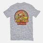 Vintage Beagle-Womens-Fitted-Tee-kg07