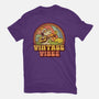 Vintage Beagle-Womens-Fitted-Tee-kg07