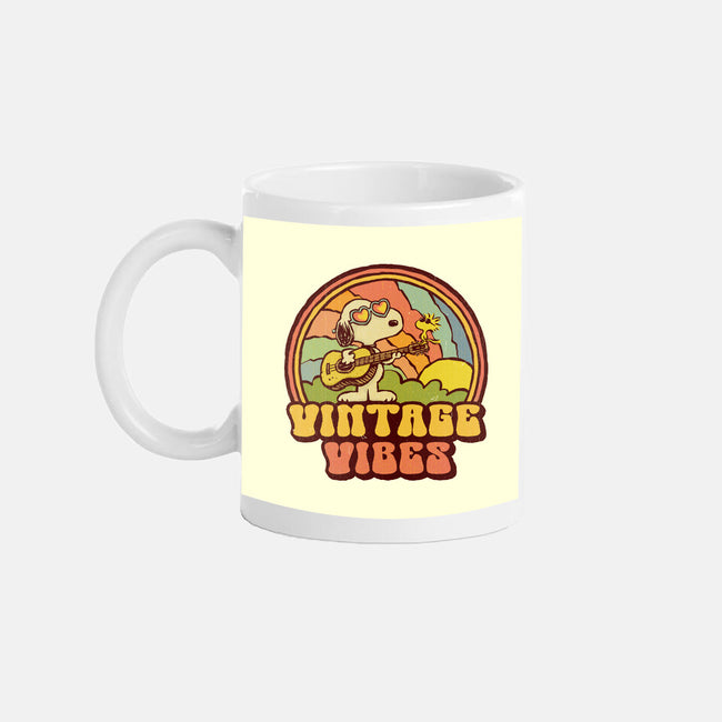 Vintage Beagle-None-Mug-Drinkware-kg07