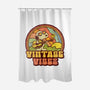 Vintage Beagle-None-Polyester-Shower Curtain-kg07