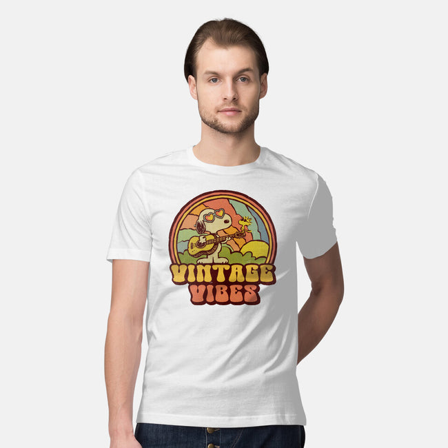 Vintage Beagle-Mens-Premium-Tee-kg07