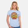 Vintage Beagle-Womens-Fitted-Tee-kg07